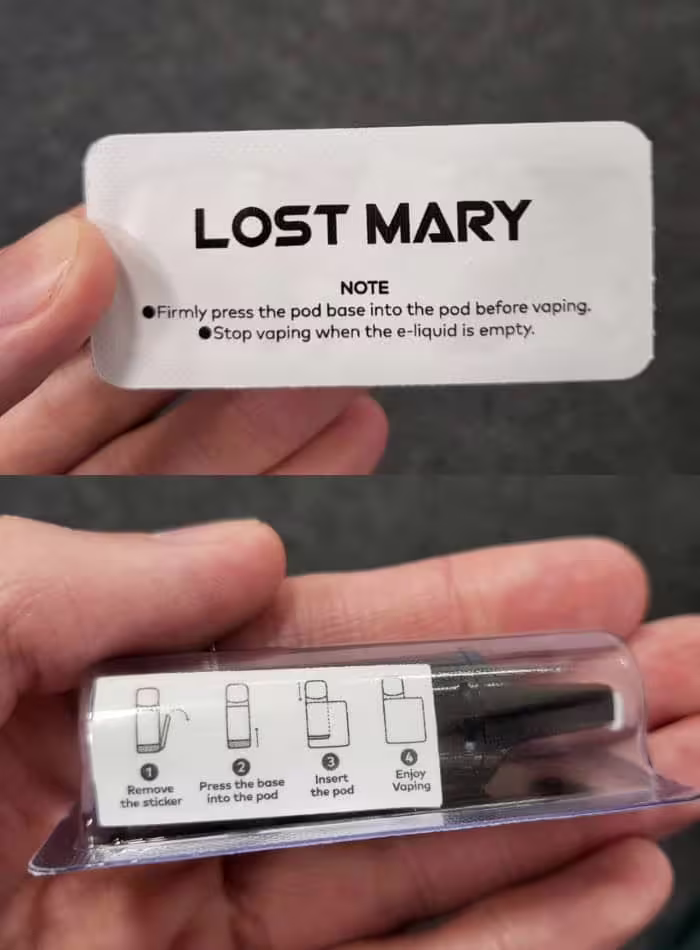 Lost Mary Tappo Prefilled Pods