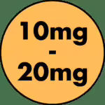 Moderate Smokers: 10mg-20mg