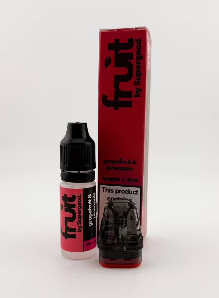 Grapefruit & Pineapple Nic Salt E-Liquid by Supergood Fruit
