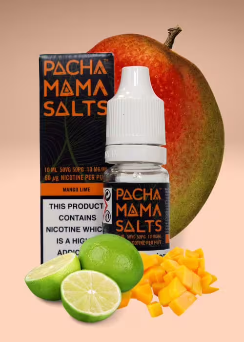 Mango Lime Nic Salt E-Liquid by Pacha Mama