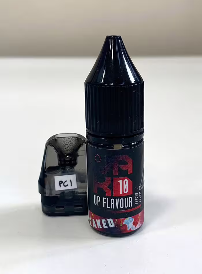 Peaked Cherry Ice Nic Salt E-Liquid by JAKD