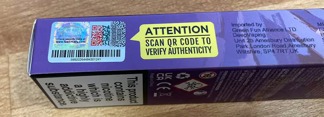 How to Verify Your Lost Mary Vape