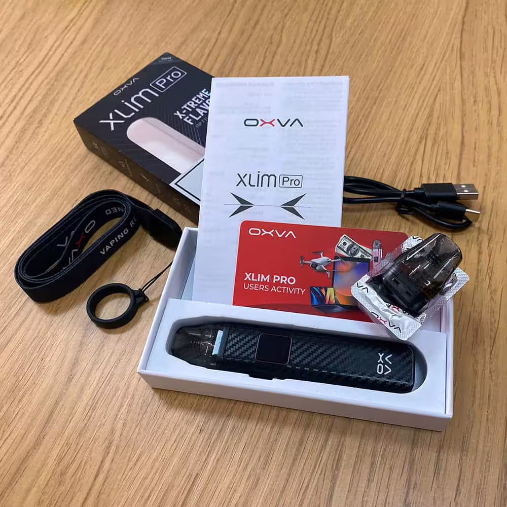 OXVA Xlim Pro - Package Contents