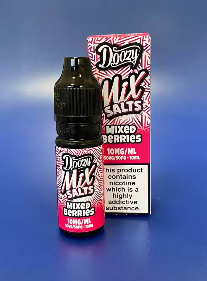 Mixed Berries Nic Salt E-Liquid by Doozy Mix Salts