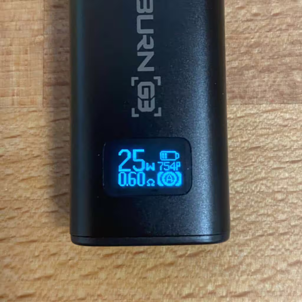 Uwell Caliburn G3 OLED Screen