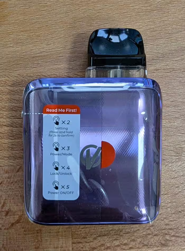 Vaporesso XROS 4 Nano Instructions