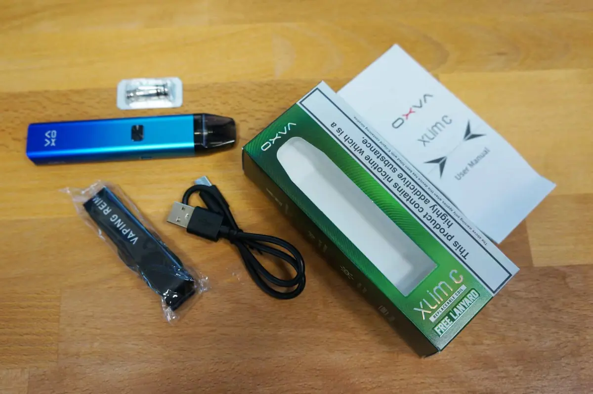 OXVA Xlim C Package Contents