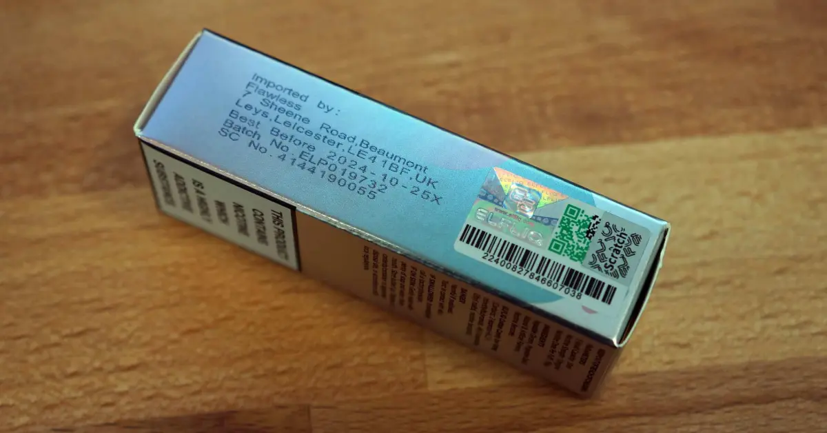 Elf Bar Elfliq Verification Code