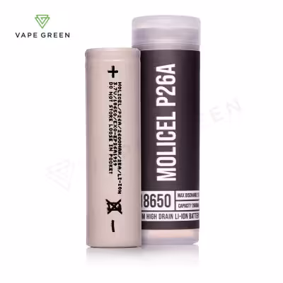 Molicel P26A 18650 2600mAh (25A) Vape Battery