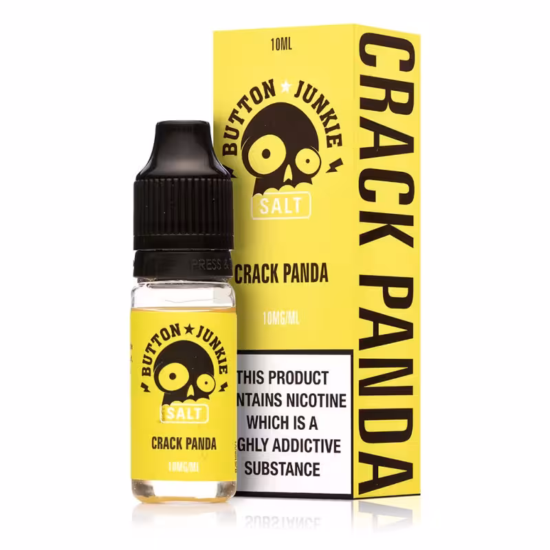Crack Panda E-Liquid by Button Junkie Nic Salt