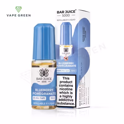 Blueberry Pomegranate Nic Salt E-Liquid by Bar Juice 5000