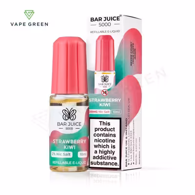 Strawberry Kiwi Nic Salt E-Liquid by Bar Juice 5000