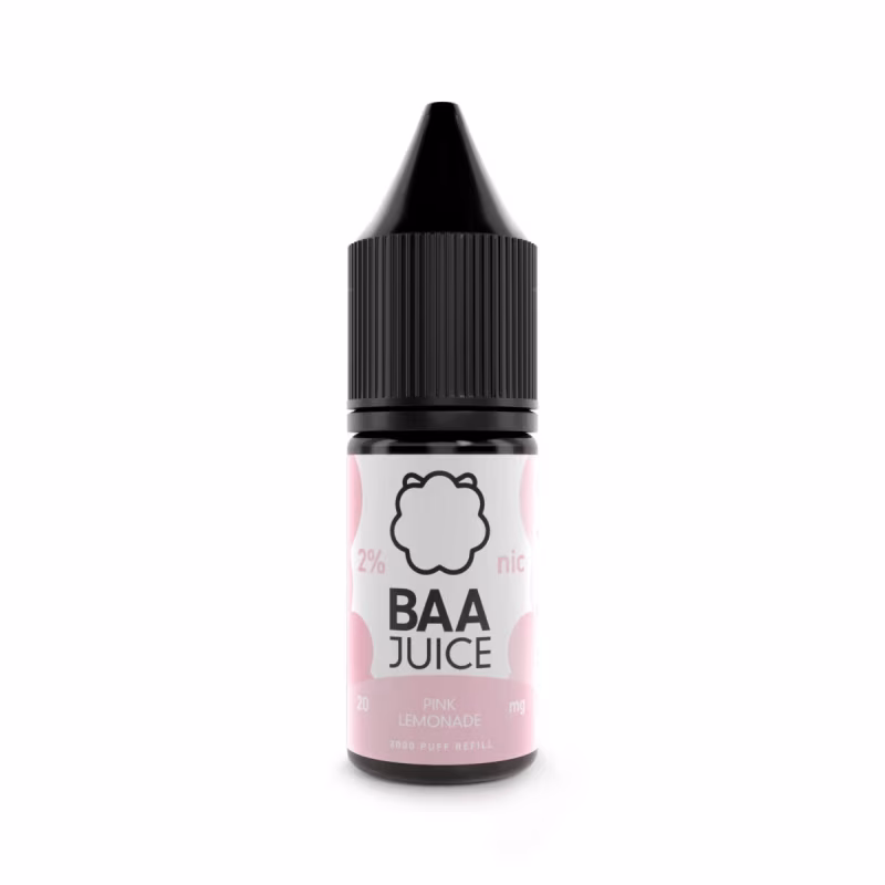 Pink Lemonade Nic Salt E-Liquid by Baa Juice