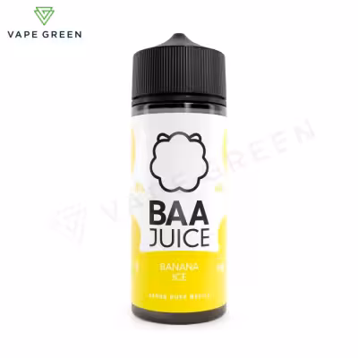 Banana Ice Shortfill E-Liquid by Baa Juice 100ml