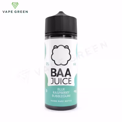 Blue Raspberry Bubblegum Shortfill E-Liquid by Baa Juice 100ml