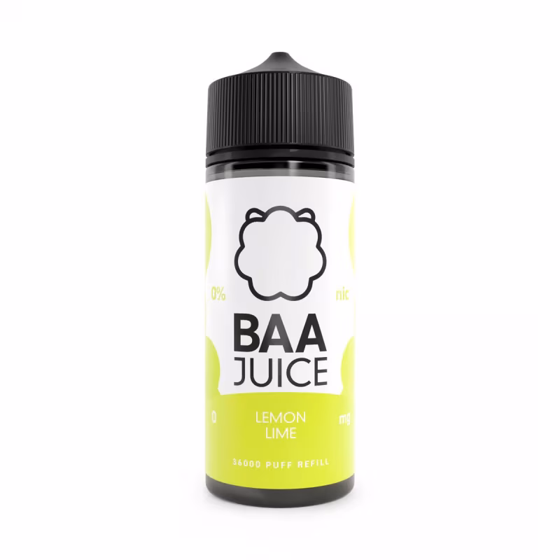 Lemon Lime Shortfill E-Liquid by Baa Juice 100ml