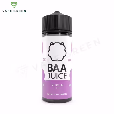 Tropical Juice Shortfill E-Liquid by Baa Juice 100ml