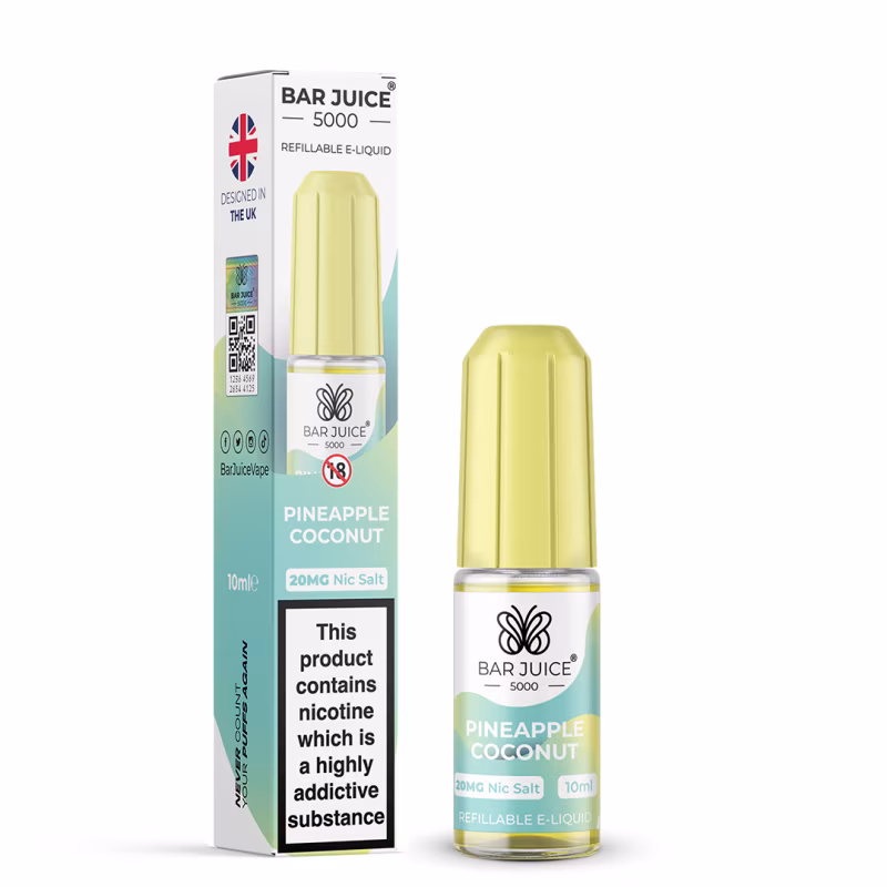 Pineapple Coconut Nic Salt E-Liquid by Bar Juice 5000