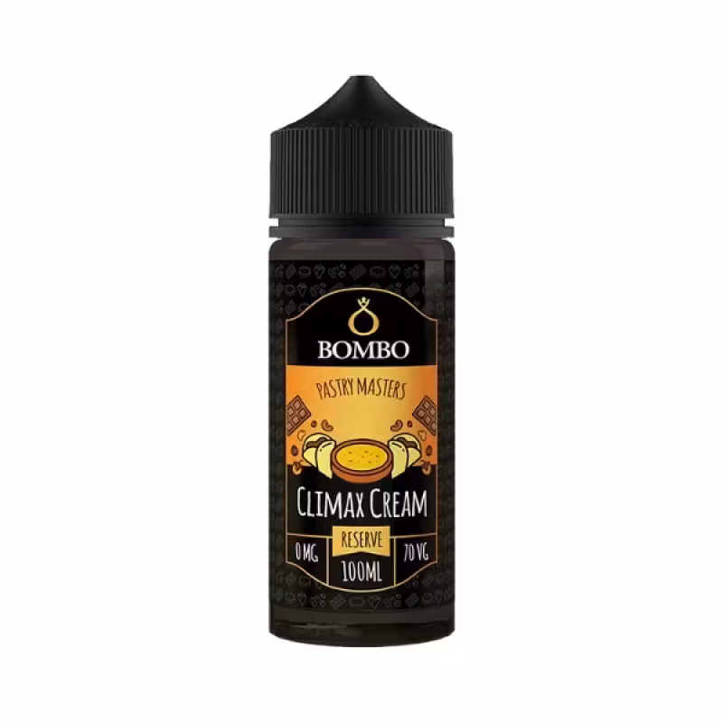 Climax Cream Reserve Shortfill E-Liquid by Bombo 100ml - Image 1