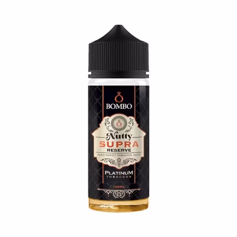 Nutty Supra Reserve Shortfill E-Liquid by Bombo 100ml - Image 1