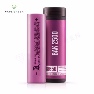 BAK N18650CNP 2500mAh (20A) 18650 Vape Battery