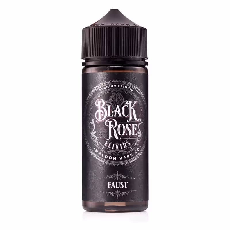Faust Shortfill E-Liquid by Black Rose Elixirs 100ml - Image 1