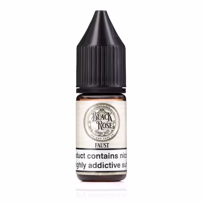 Faust Nic Salt E-Liquid by Black Rose Elixirs - Image 1
