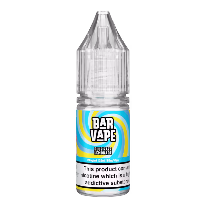 Blue Razz Lemonade Nic Salt E-Liquid by Bar Vape - Image 1