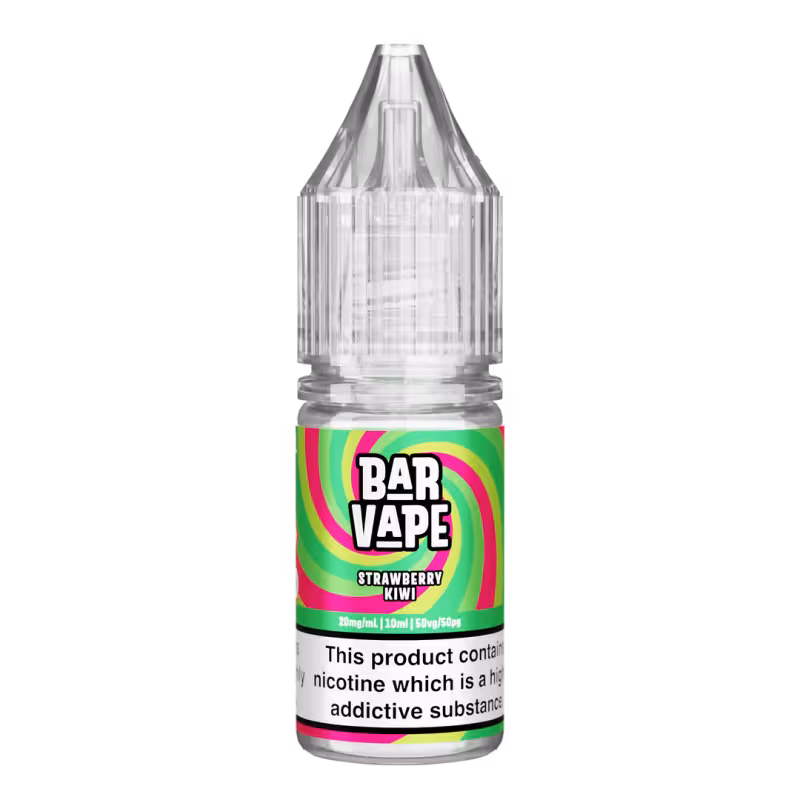 Strawberry Kiwi Nic Salt E-Liquid by Bar Vape - Image 1