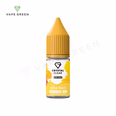 Apple Peach Nic Salt E-Liquid by Crystal Clear
