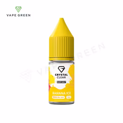 Banana Ice Nic Salt E-Liquid by Crystal Clear