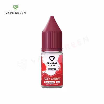 Fizzy Cherry Nic Salt E-Liquid by Crystal Clear
