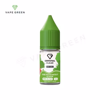 Kiwi Passionfruit Guava Nic Salt E-Liquid by Crystal Clear