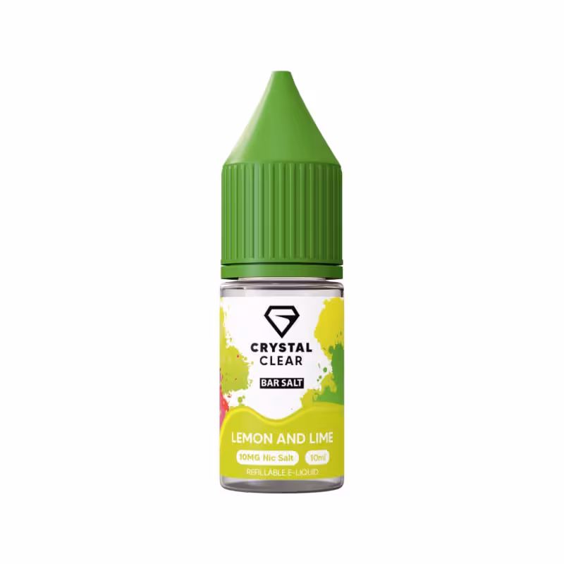 Lemon & Lime Nic Salt E-Liquid by Crystal Clear - Image 1
