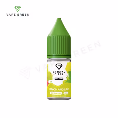 Lemon & Lime Nic Salt E-Liquid by Crystal Clear