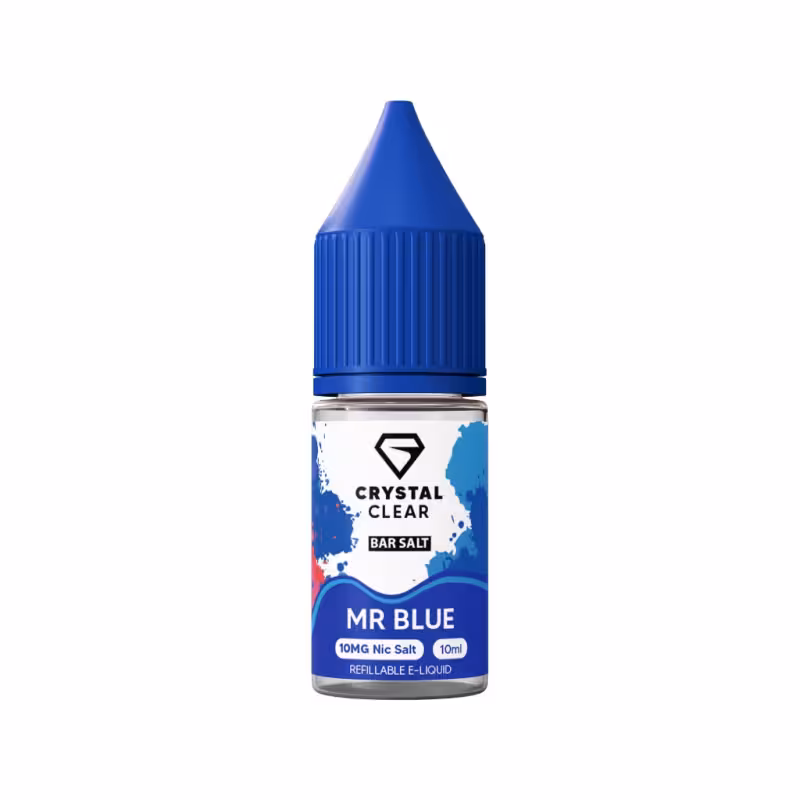 Mr Blue Nic Salt E-Liquid by Crystal Clear - Image 1