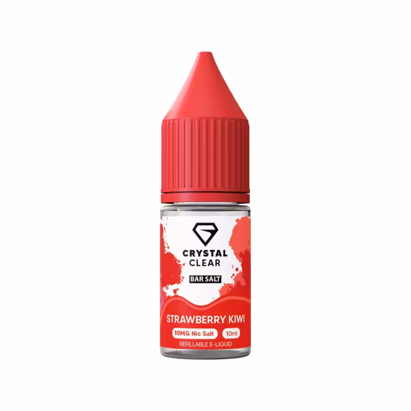 Strawberry Kiwi Nic Salt E-Liquid by Crystal Clear - Image 1