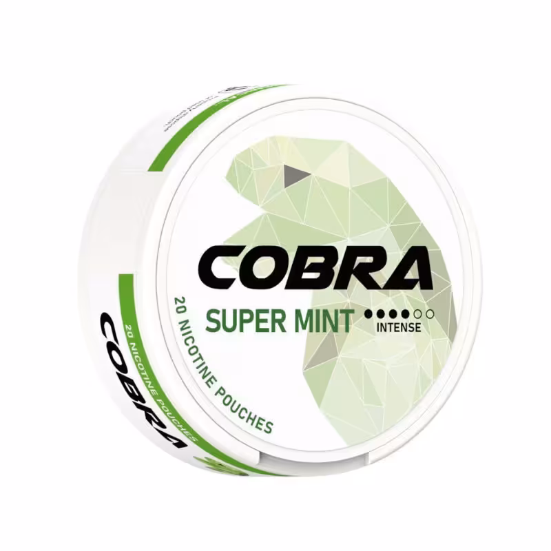 Super Mint Nicotine Pouches by Cobra - Image 1