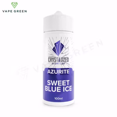 Azurite - Sweet Blue Ice Shortfill E-Liquid by Crystalized 100ml