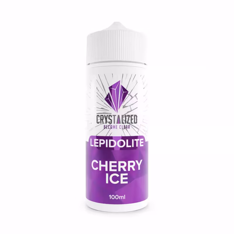 Lepidolite - Cherry Ice Shortfill E-Liquid by Crystalized 100ml - Image 1