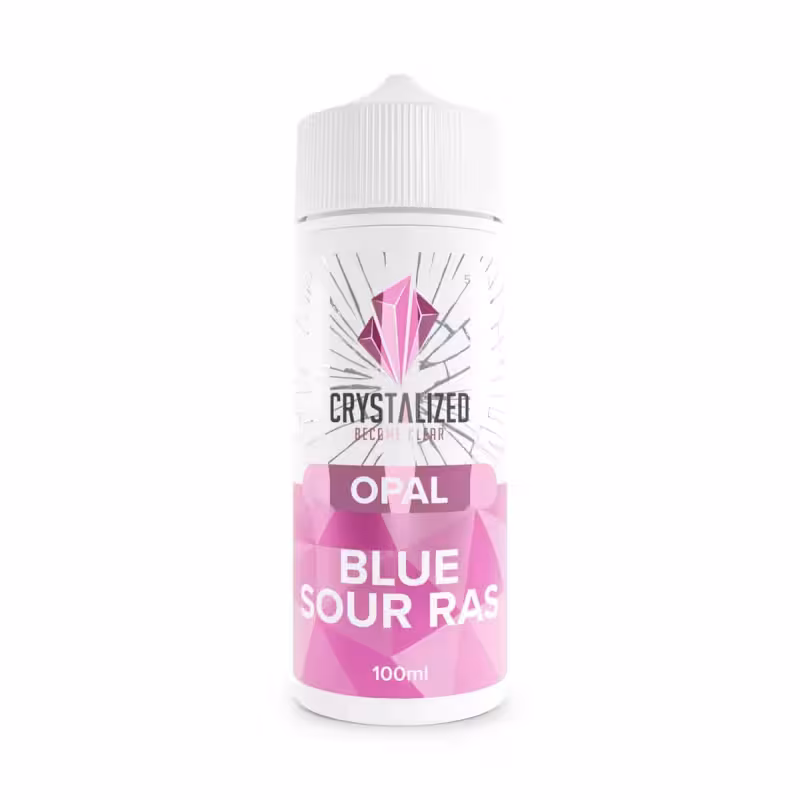 Opal - Blue Sour Raspberry Shortfill E-Liquid by Crystalized 100ml - Image 1