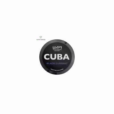 Black Currant Black Nicotine Pouches by Cuba