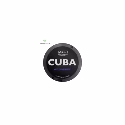Blueberry Black Nicotine Pouches by Cuba