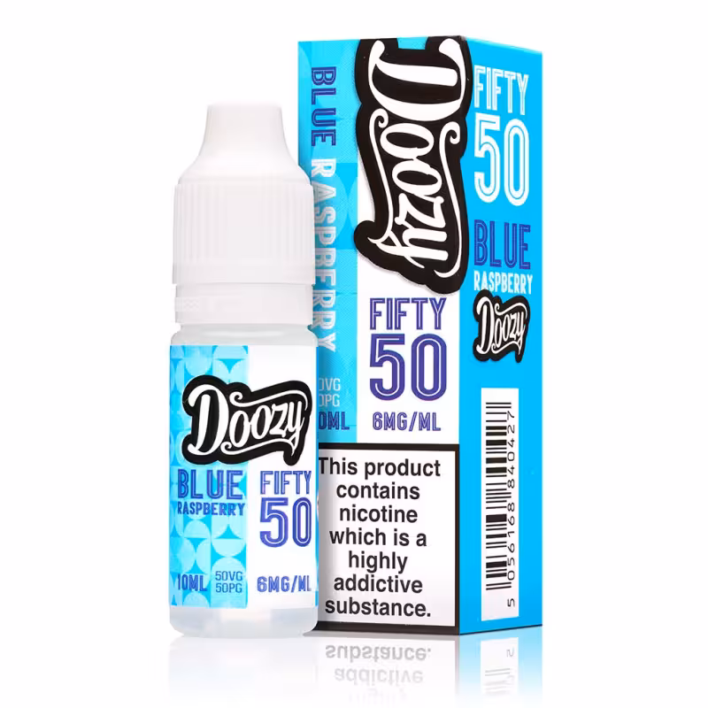 Blue Raspberry E-Liquid by Doozy Fifty 50