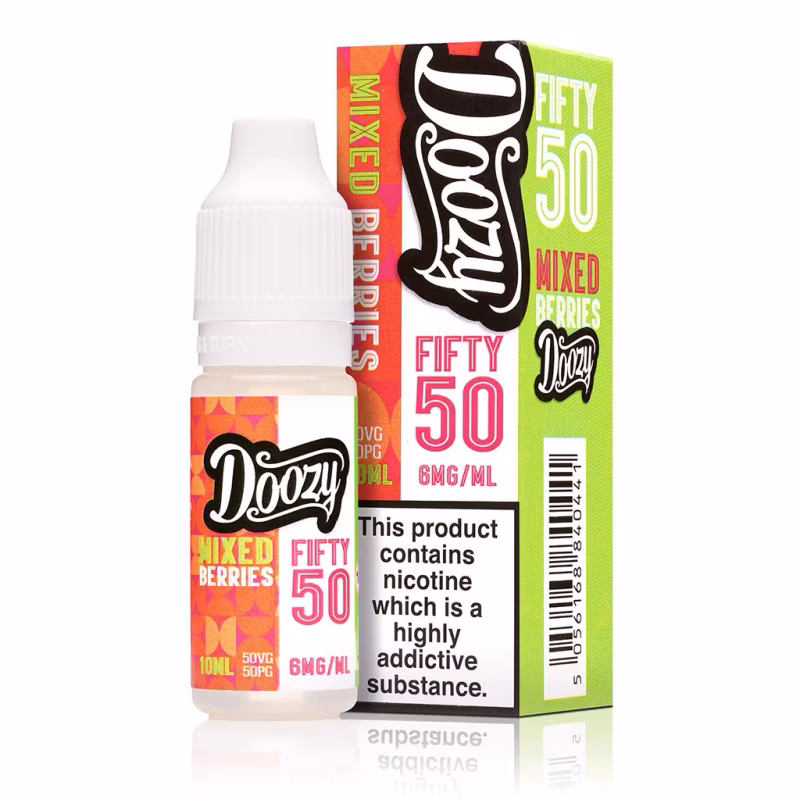 Mixed Berries E-Liquid by Doozy Fifty 50