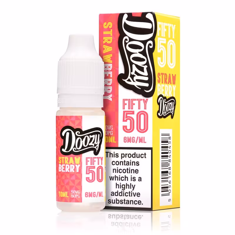 Strawberry E-Liquid by Doozy Fifty 50