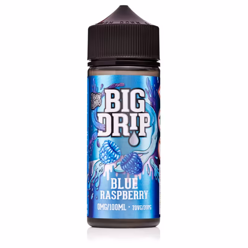Blue Raspberry Shortfill E-liquid by Big Drip 100ml - Image 1