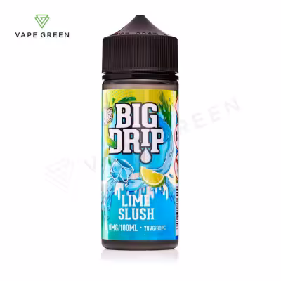 Lime Slush Shortfill E-liquid by Big Drip 100ml