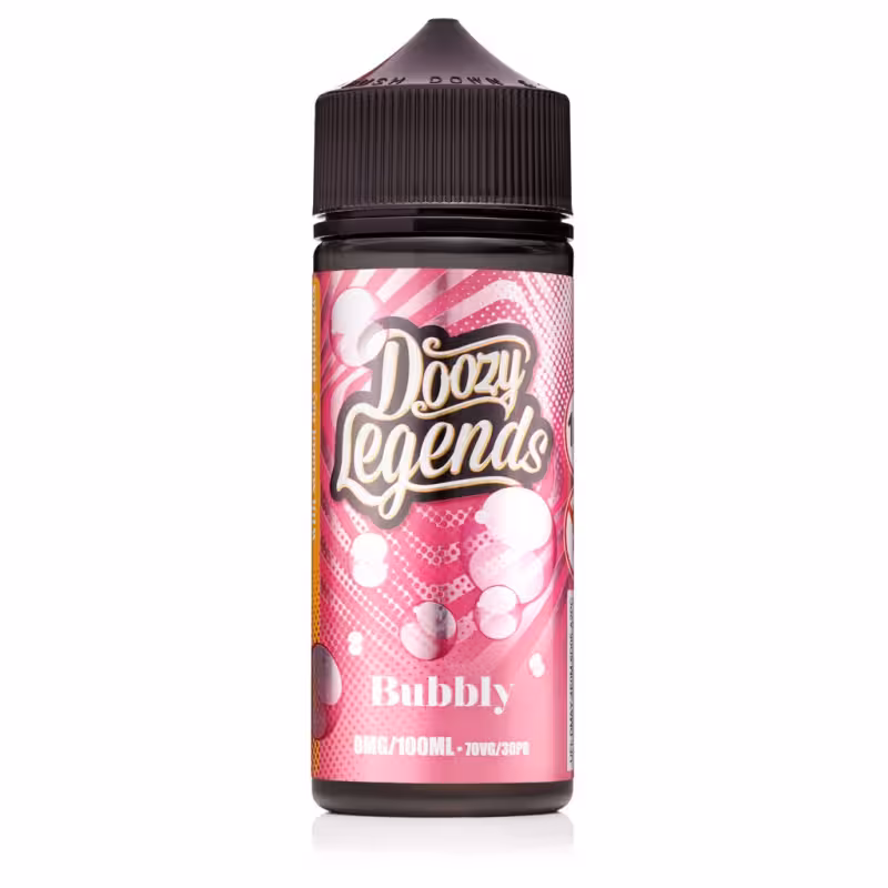 Bubbly Shortfill E-Liquid by Doozy Legends 100ml - Image 1