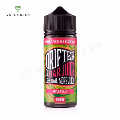 Apple Peach Shortfill E-Liquid by Drifter Bar Juice 100ml